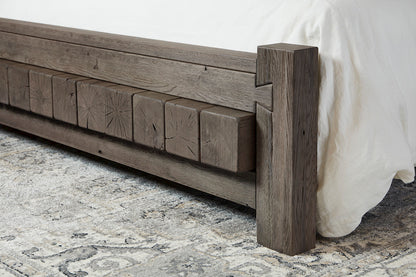 Vaughan Bassett - Dovetail - King Poster Bed With 6X6 Fb - Mystic Grey - 751-668-166-922-MS2  view 2