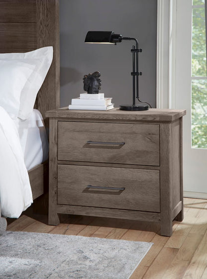 Vaughan Bassett - Dovetail - Night Stand - Mystic Grey - 751-227  view 2