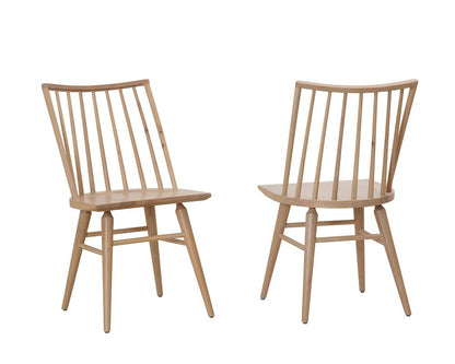 Vaughan Bassett - Dovetail - Spindle Side Chair - Bleached White - 755-040  view 1