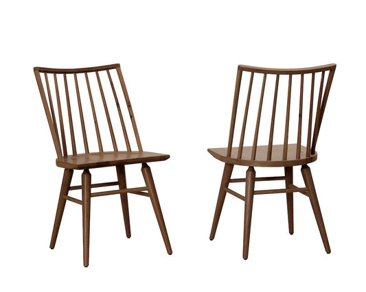 Vaughan Bassett - Dovetail - Spindle Side Chair - Natural - 752-040  view 1