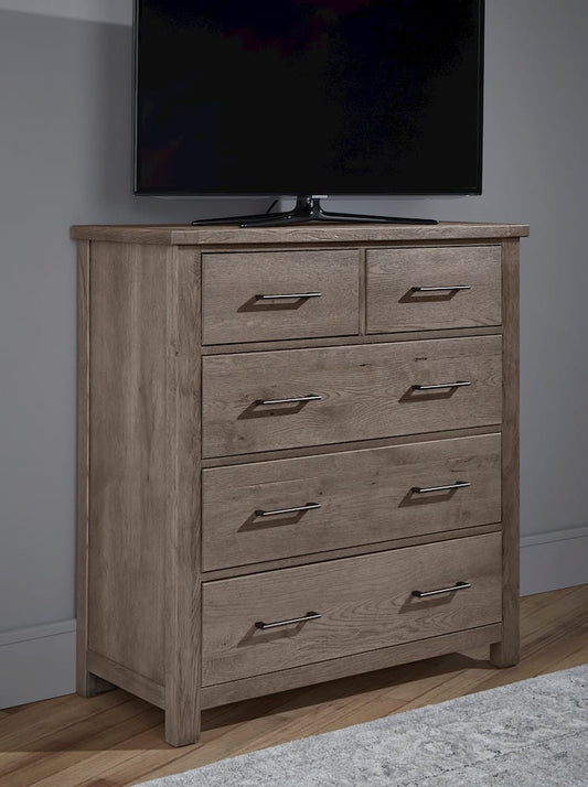 Vaughan Bassett - Dovetail - Standing Dresser - Mystic Grey - 751-004  view 2