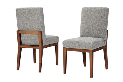 Vaughan Bassett - Dovetail - Uph Side Chair Charcoal Fabric - 752-030D  view 1