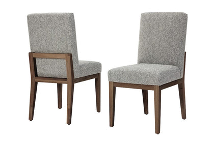 Vaughan Bassett - Dovetail - Uph Side Chair Charcoal Fabric - 753-030D  view 1