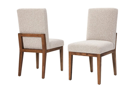 Vaughan Bassett - Dovetail - Uph Side Chair Grey Fabric - 752-030C  view 1