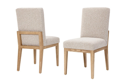 Vaughan Bassett - Dovetail - Uph Side Chair Grey Fabric - 755-030C  view 1