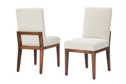 Vaughan Bassett - Dovetail - Uph Side Chair Oatmeal Fabric - 752-030B  view 1