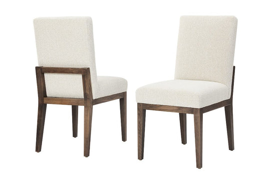 Vaughan Bassett - Dovetail - Uph Side Chair Oatmeal Fabric - 753-030B  view 1