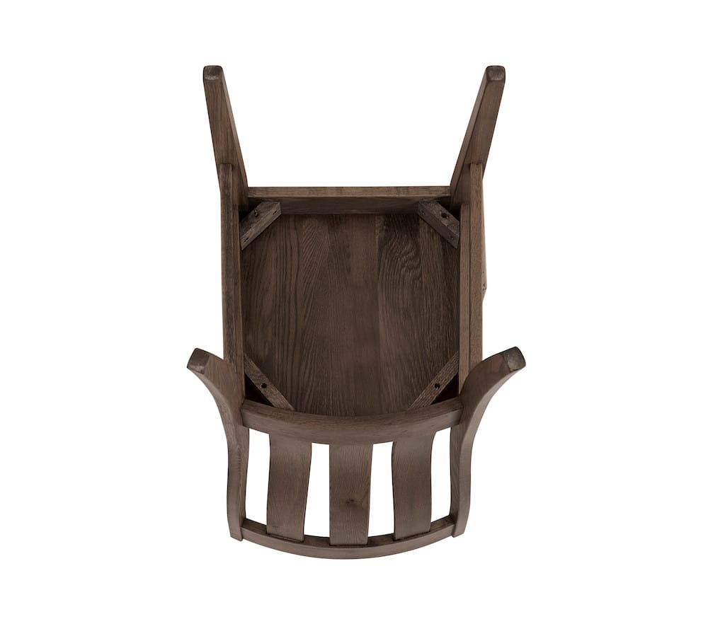Vaughan Bassett - Dovetail - Vertical Slat Chair - Aged Grey - 753-010  view 4
