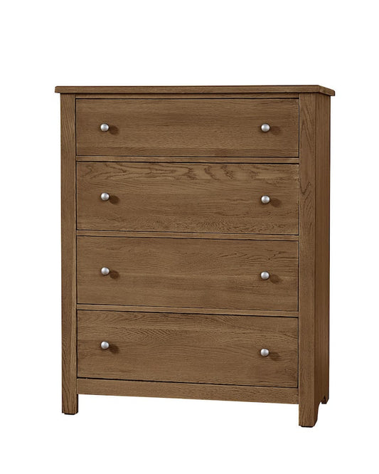 Vaughan Bassett - Fundamentals - Chest - 4 Drwr - Natural - 12-114  view 1