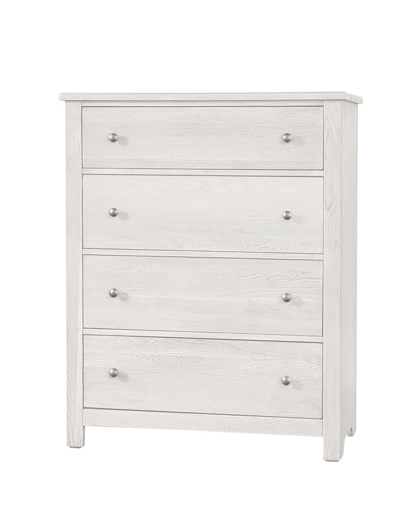 Vaughan Bassett - Fundamentals - Chest - 4 Drwr - White - 16-114  view 1