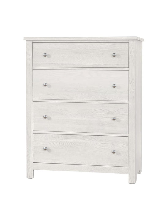 Vaughan Bassett - Fundamentals - Chest - 4 Drwr - White - 16-114  view 1