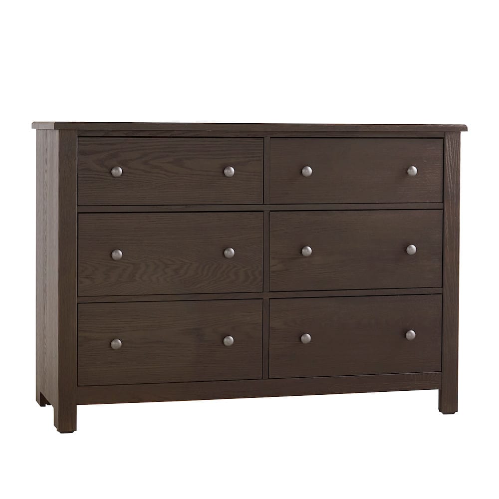 Vaughan Bassett - Fundamentals - Dresser - 6 Drwr - Java - 10-002  view 1