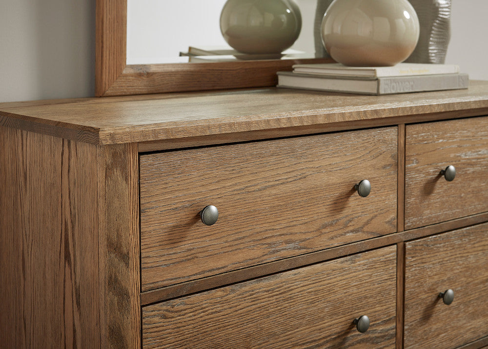 Vaughan Bassett - Fundamentals - Dresser - 6 Drwr - Natural - 12-002  view 2
