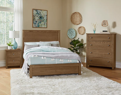 Vaughan Bassett - Fundamentals - Full Bed - Natural - 12-552-255-911  view 2