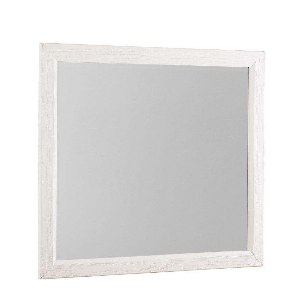 Vaughan Bassett - Fundamentals - Landscape Mirror - White - 16-446  view 1