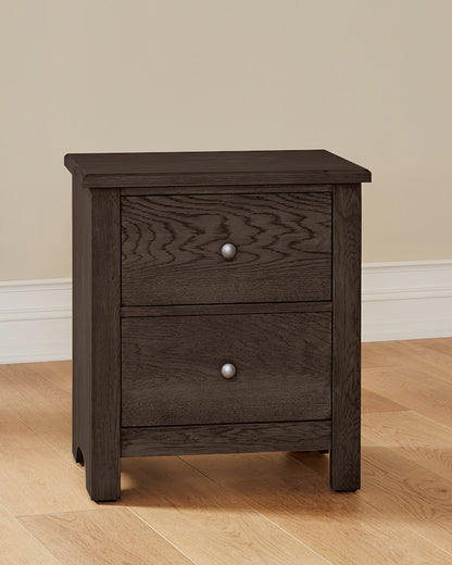 Vaughan Bassett - Fundamentals - Night Stand - 2 Drwr - Java - 10-226  view 4