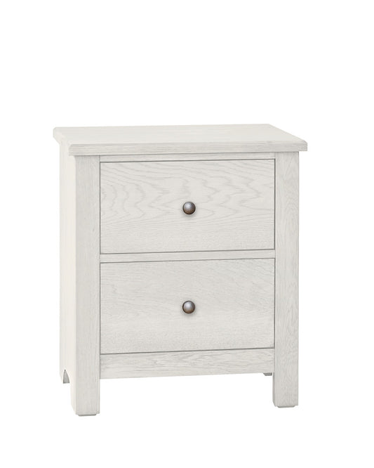Vaughan Bassett - Fundamentals - Night Stand - 2 Drwr - White - 16-226  view 1