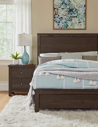 Vaughan Bassett - Fundamentals - Queen Bed - Java - 10-551-155-922  view 2