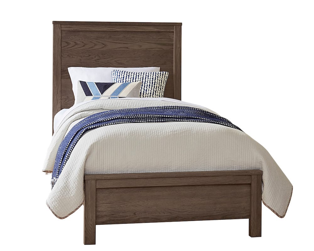 Vaughan Bassett - Fundamentals - Twin Bed - Grey - 11-331-133-900  view 1