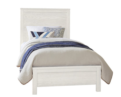 Vaughan Bassett - Fundamentals - Twin Bed - White - 16-331-133-900  view 1