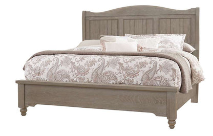 Vaughan Bassett - Heritage Queen Sleigh Bed in Greystone - 114-553-155-722 veiw 1