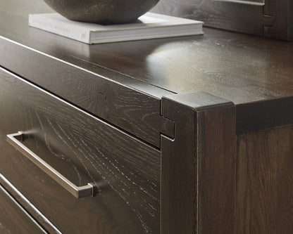 Vaughan Bassett - Joinery - Dresser - 6 Drwr - Espresso Oak - 190-003  view 2