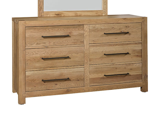 Vaughan Bassett - Joinery - Dresser - 6 Drwr - Natural Oak - 192-003  view 1