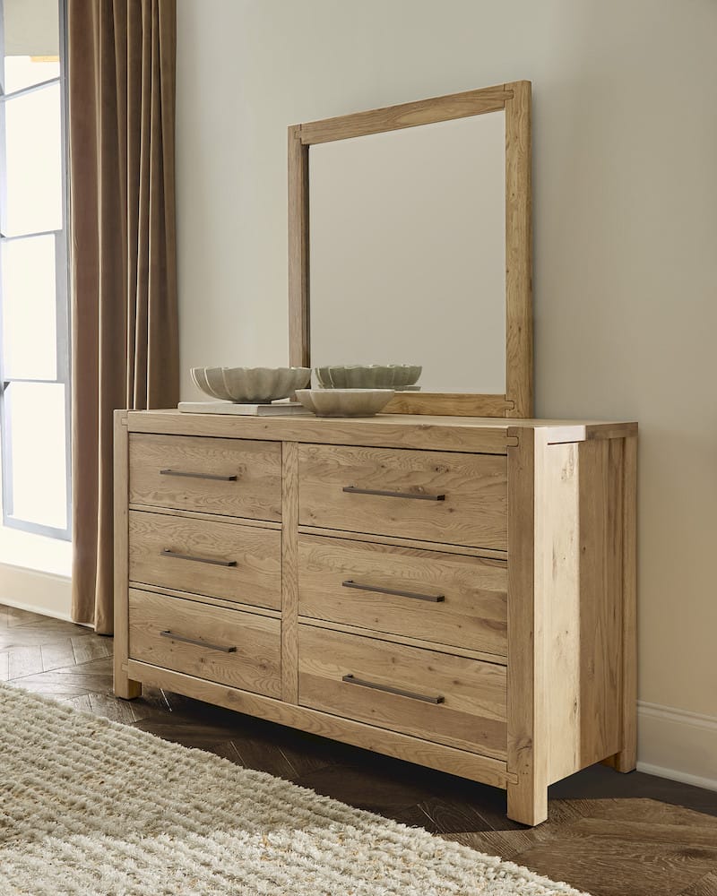 Vaughan Bassett - Joinery - Dresser - 6 Drwr - Natural Oak - 192-003  view 7
