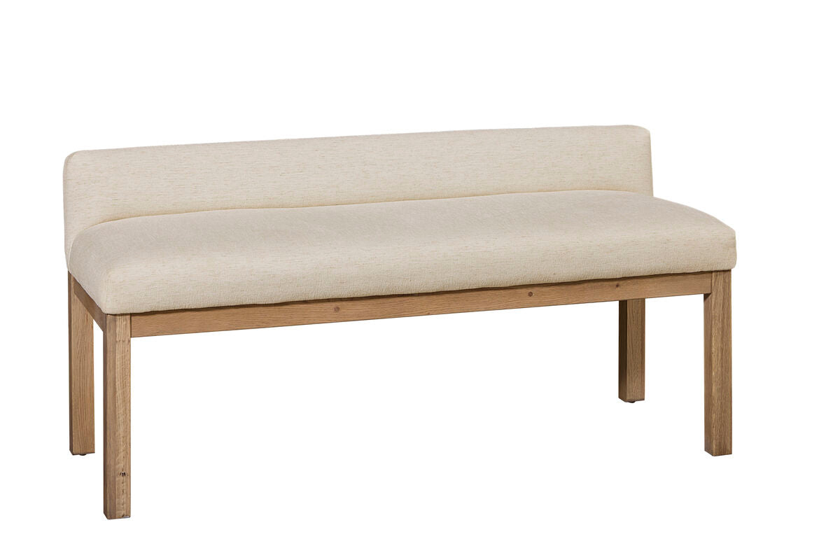 Vaughan Bassett - Joinery - Ivory Cream Uph Bench - 192-080I  view 1