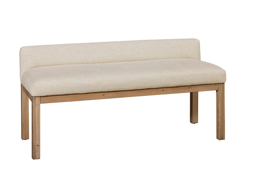 Vaughan Bassett - Joinery - Ivory Cream Uph Bench - 192-080I  view 1