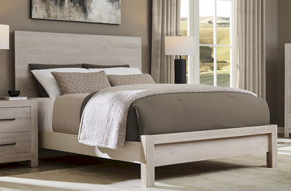 Vaughan Bassett - Joinery - King Plank Bed - 194-669-966-933-MS2  view 1