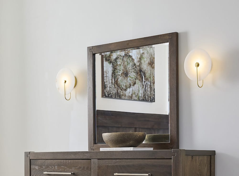 Vaughan Bassett - Joinery - Landscape Mirror - Espresso Oak - 190-446  view 1