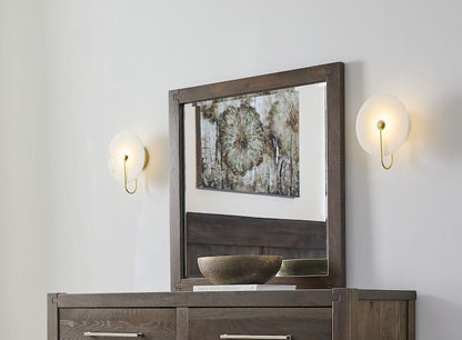 Vaughan Bassett - Joinery - Landscape Mirror - Espresso Oak - 190-446  view 1