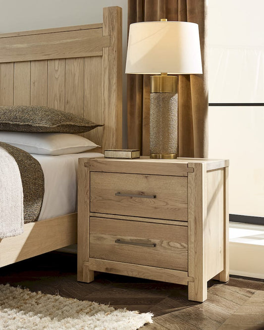 Vaughan Bassett - Joinery - Night Stand - 2 Drwr - Natural Oak - 192-227  view 1