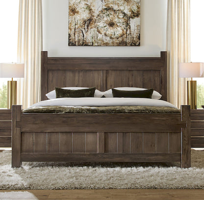 Vaughan Bassett - Joinery - Queen Poster Bed - 190-557-755-922  view 1