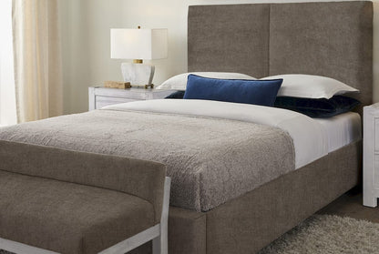 Vaughan Bassett - Joinery - Queen Uph Bed-Brindle Grey - 192-551X-155X-822X-404  view 1