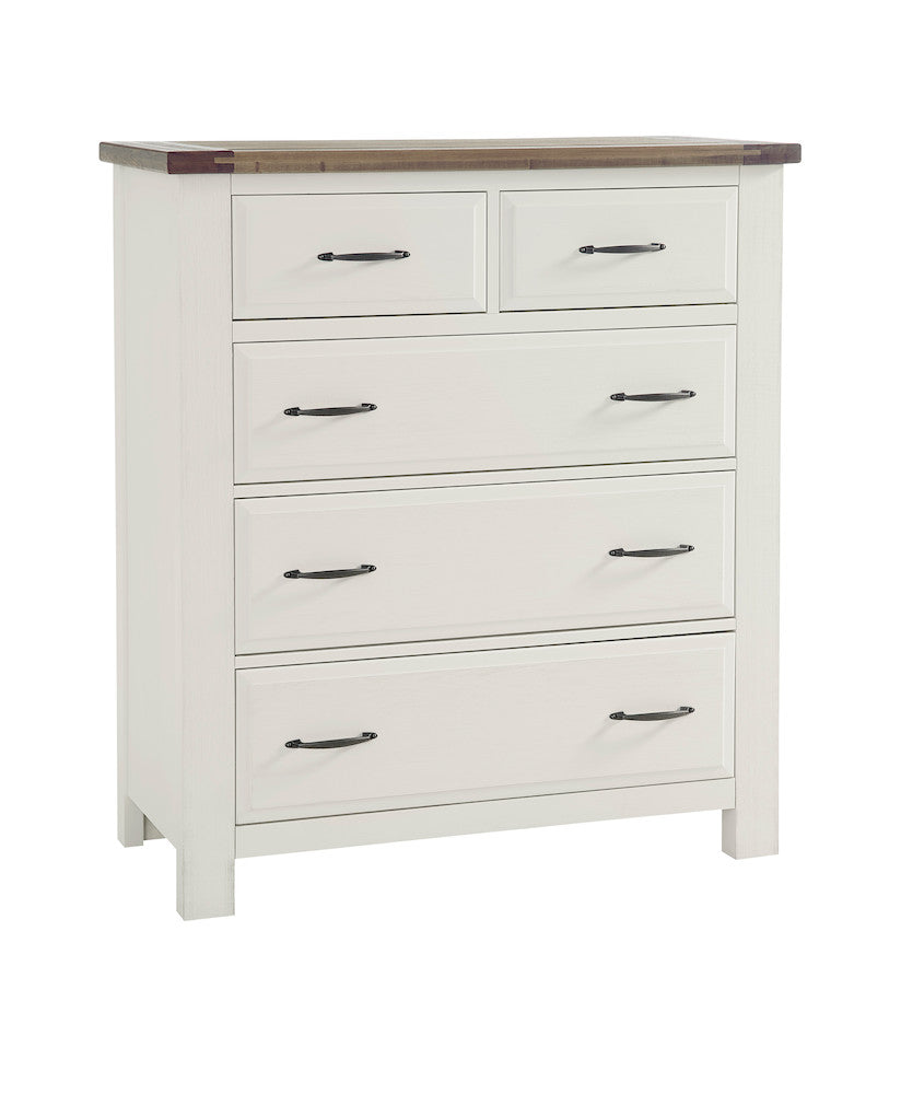 Vaughan Bassett - Maple Road - Chest - 5 Drwr - Two Tone - 116-115  view 1