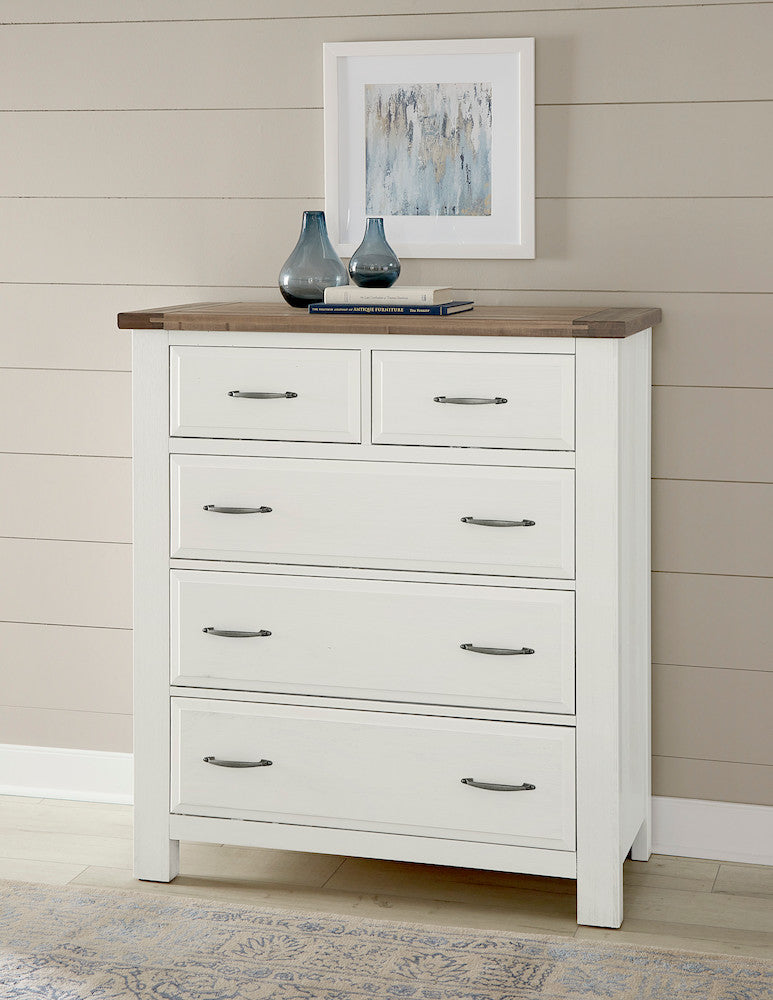 Vaughan Bassett - Maple Road - Chest - 5 Drwr - Two Tone - 116-115  view 2