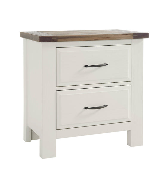 Vaughan Bassett - Maple Road - Night Stand - 2 Drwr - Two Tone - 116-227  view 1