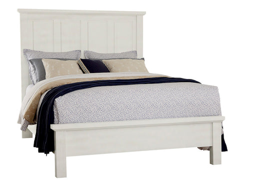 Vaughan Bassett - Maple Road - Queen Mansion Bed - Soft White - 116-559-955-722  view 1