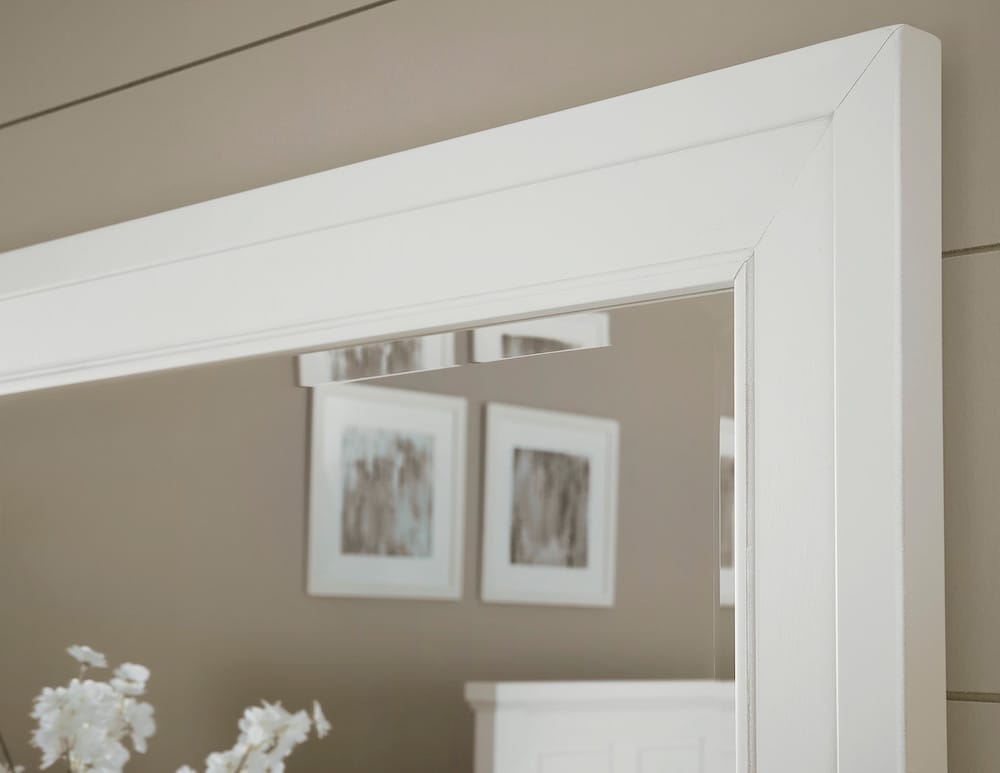 Vaughan Bassett - Maple Road - Scalloped Mirror - Two Tone - 116-447  view 5