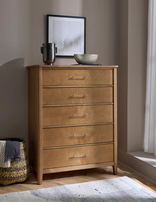 Vaughan Bassett - Nordhaven - Chest - 5 Drwr  - Clear Maple  - 852-115 view 1