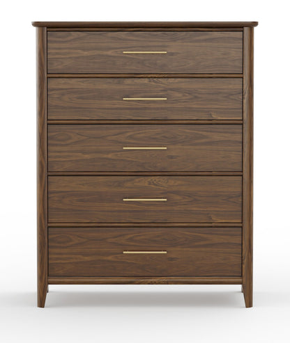 Vaughan Bassett - Nordhaven - Chest - 5 Drwr  - Nordic Walnut  - 850-115 view 3