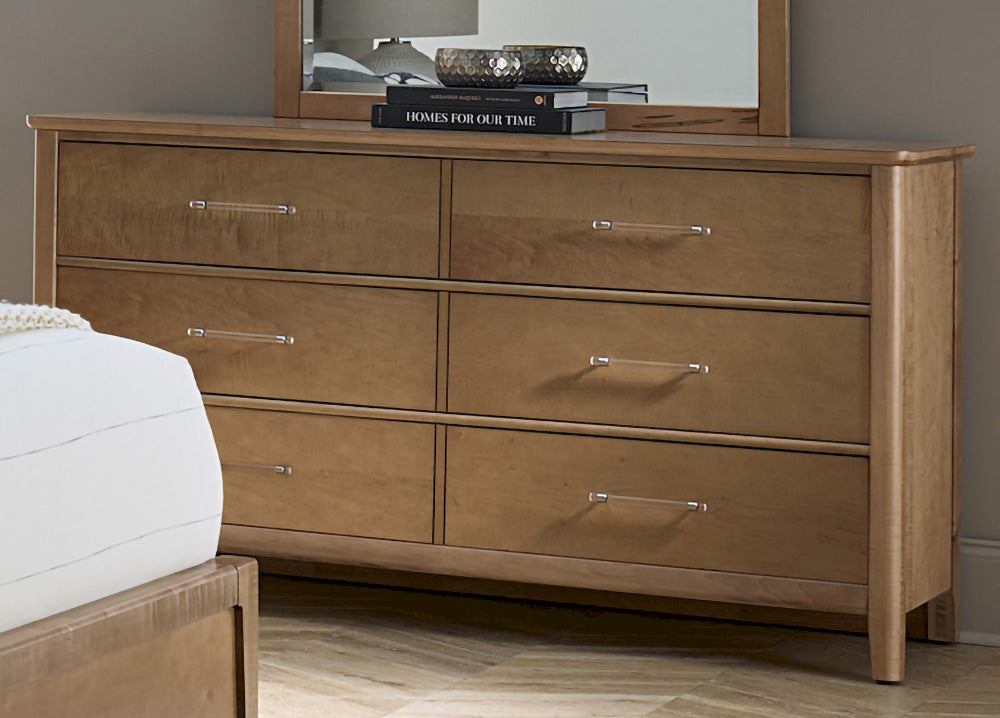 Vaughan Bassett - Nordhaven - Dresser - 6 Drwr  - Clear Maple  - 852-003 view 1