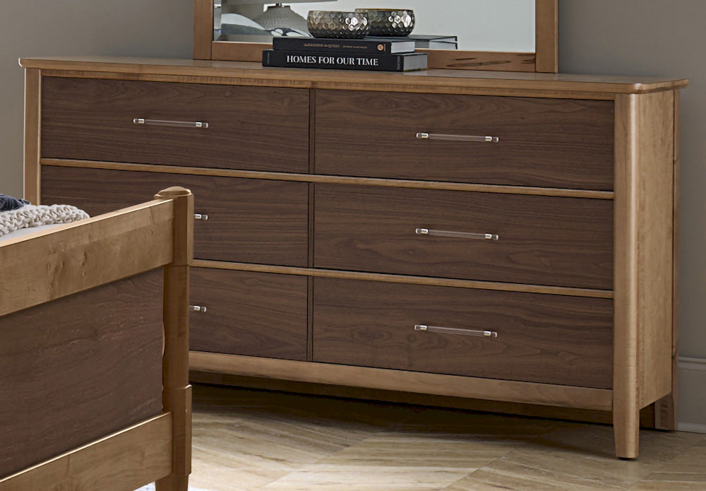 Vaughan Bassett - Nordhaven - Dresser - 6 Drwr  - Two-Tone  - 853-003 view 1