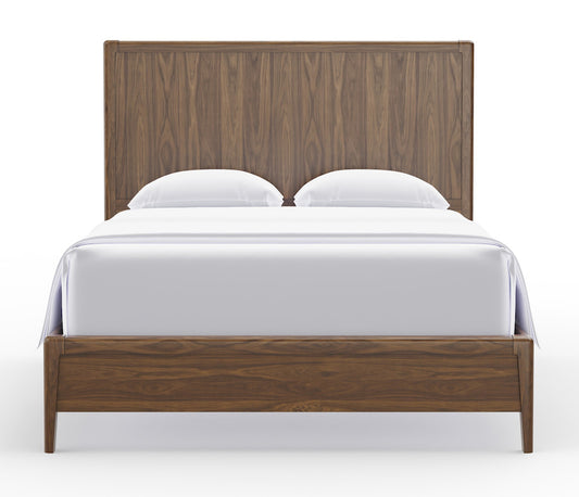 Vaughan Bassett - Nordhaven - King Panel Bed  - Nordic Walnut  - 850-667-766-722-MS1 view 1