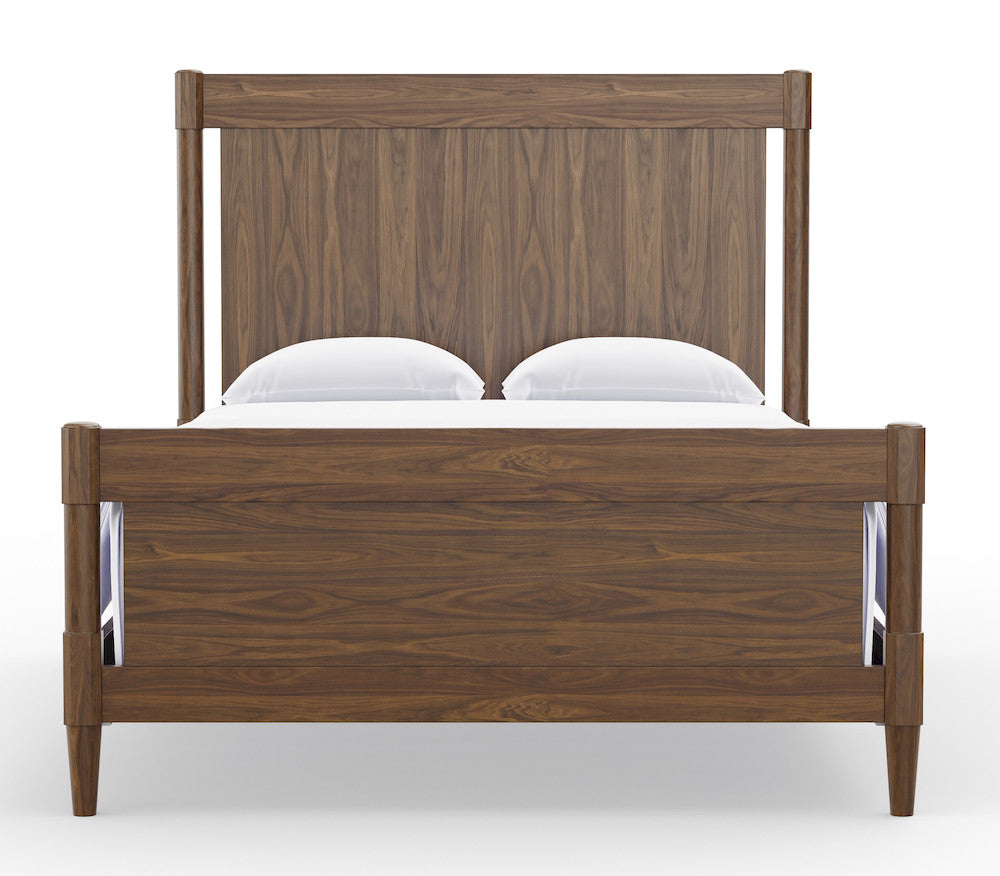 Vaughan Bassett - Nordhaven - King Poster Bed  - Nordic Walnut  - 850-669-966-922-MS1 view 1