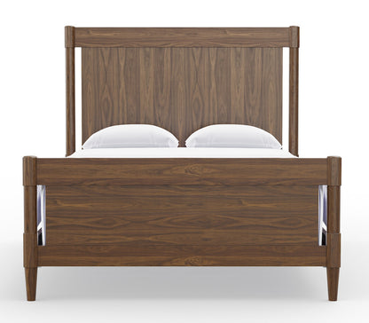 Vaughan Bassett - Nordhaven - King Poster Bed  - Nordic Walnut  - 850-669-966-922-MS1 view 1