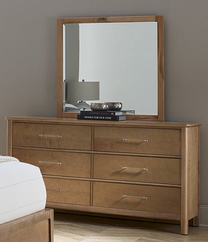 Vaughan Bassett - Nordhaven - Landscape Mirror  - Clear Maple  - 852-447 view 4