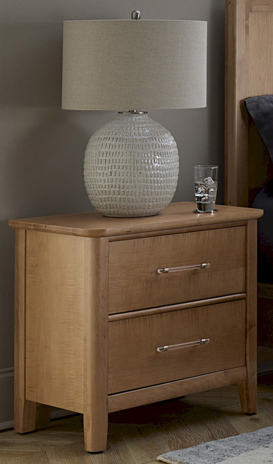 Vaughan Bassett - Nordhaven - Nightstand - 2 Drwr  - Clear Maple  - 852-227 view 1